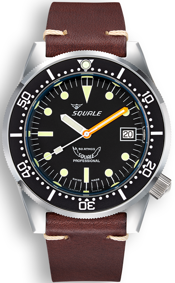 Squale Watch 1521 Classic Leather