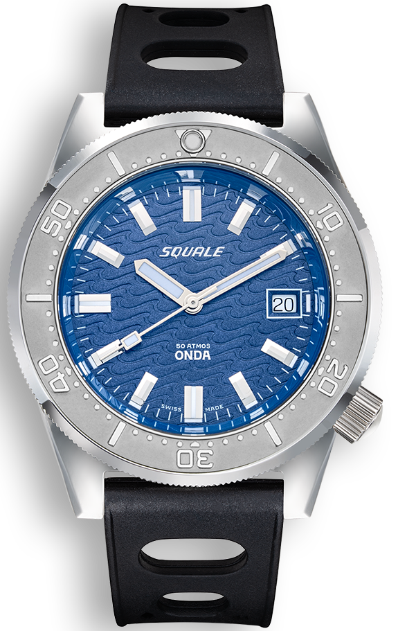 Squale Watch 1521 Onda Rubber