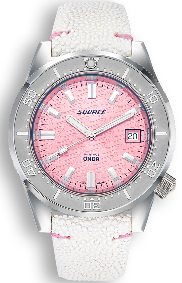 Squale Watch 1521 Onda Pink Ladies