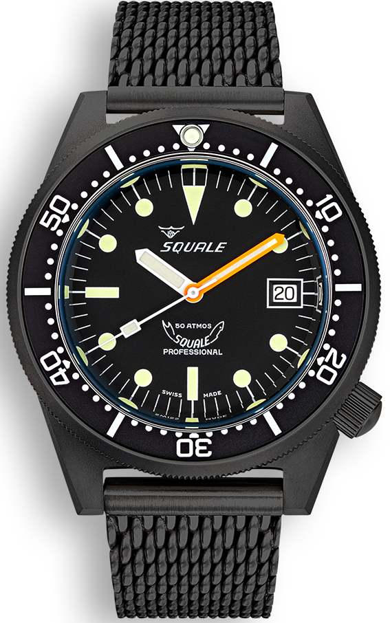 Squale Watch 1521 PVD Mesh