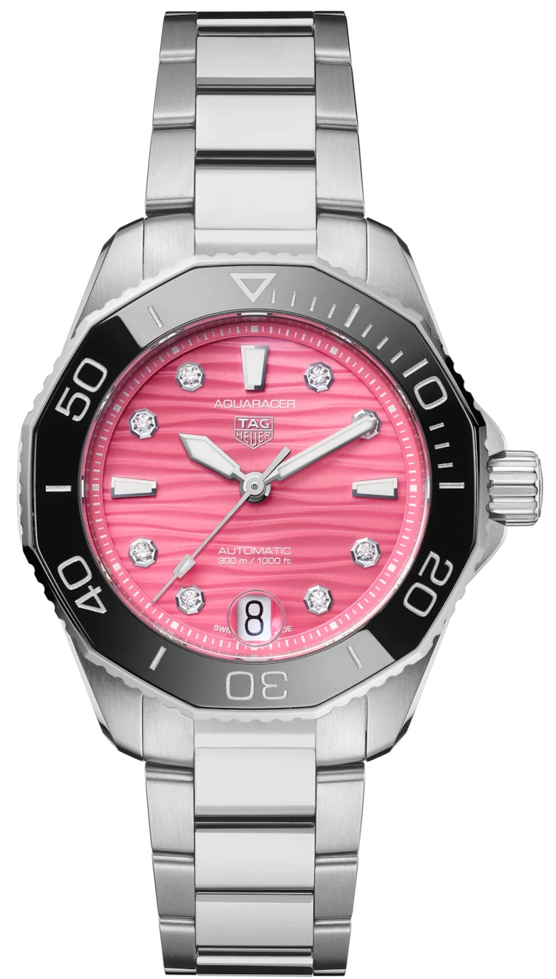 TAG Heuer Watch Aquaracer Professional 300 Date - Pink
