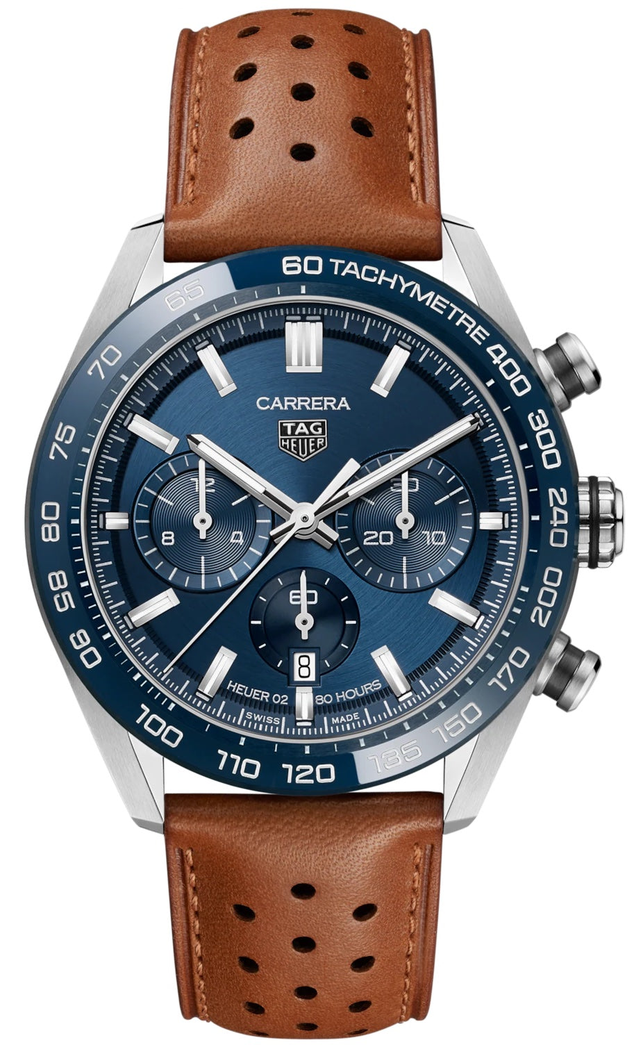 TAG Heuer Watch Carrera Automatic Chronograph - Blue