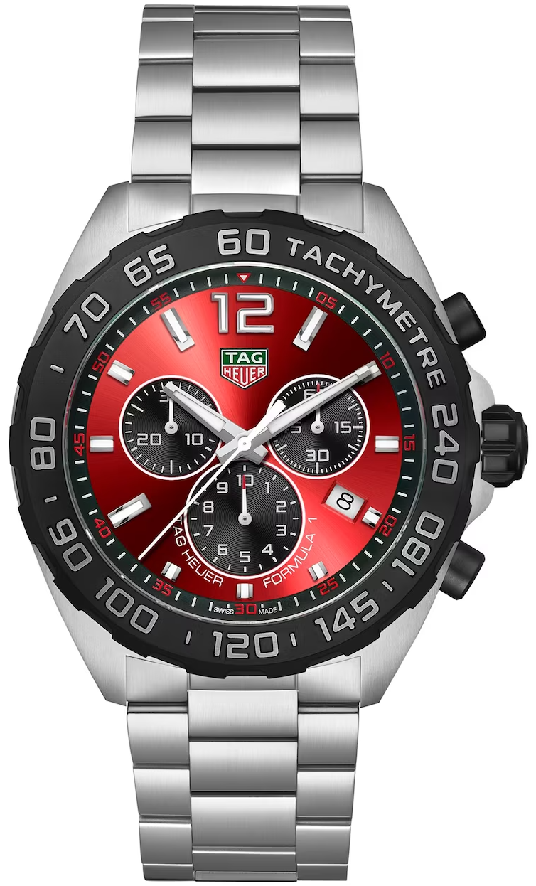 TAG Heuer Watch Formula 1 Chronograph Red Bracelet