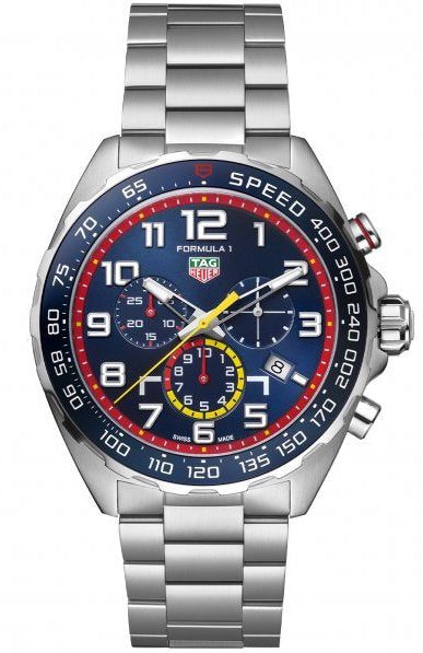 TAG Heuer Watch Formula 1 Red Bull Racing Bracelet Special Edition - Blue