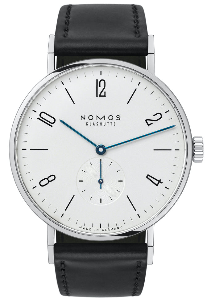 Nomos Glashutte Watch Tangente 38 Sapphire Crystal - White