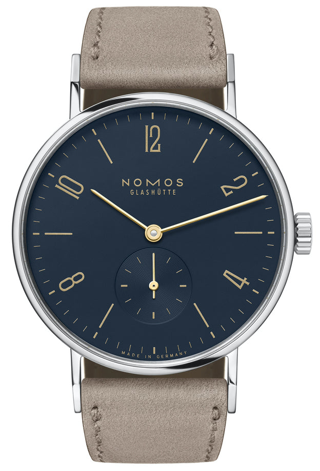 Nomos Glashutte Watch Tangente Midnight Blue Sapphire Crystal - Blue