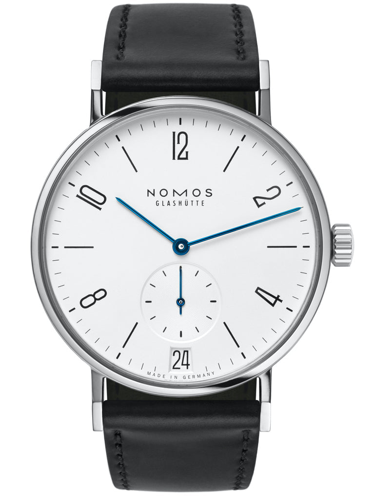 Nomos Glashutte Watch Tangomat Datum Sapphire Crystal - White