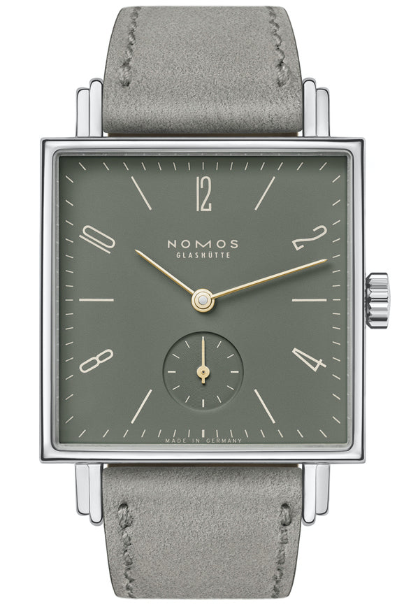 Nomos Glashutte Watch Tetra Ode to Joy Steel Back - Green