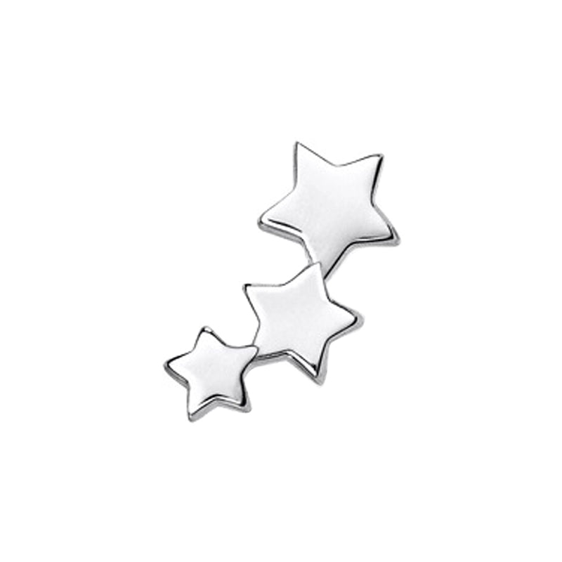 Thomas Sabo Sterling Silver Stars Single Stud Earring - Silver