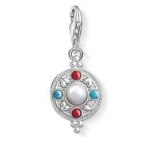Thomas Sabo Charm Club Ethnic Coin Charm D - Silver