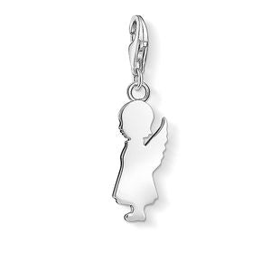 Thomas Sabo Charm Club Sterling Silver Angel Girl Charm D - Silver