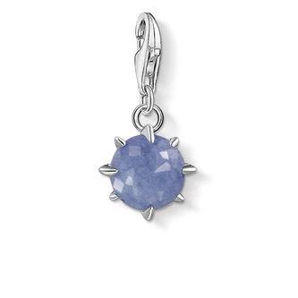 Thomas Sabo Charm Club Sterling Silver December Birthstone Charm - Silver