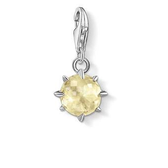 Thomas Sabo Charm Club Sterling Silver November Birthstone Charm - Silver