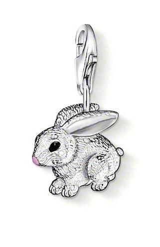 Thomas Sabo Charm Club Sterling Silver Rabbit Charm - Silver