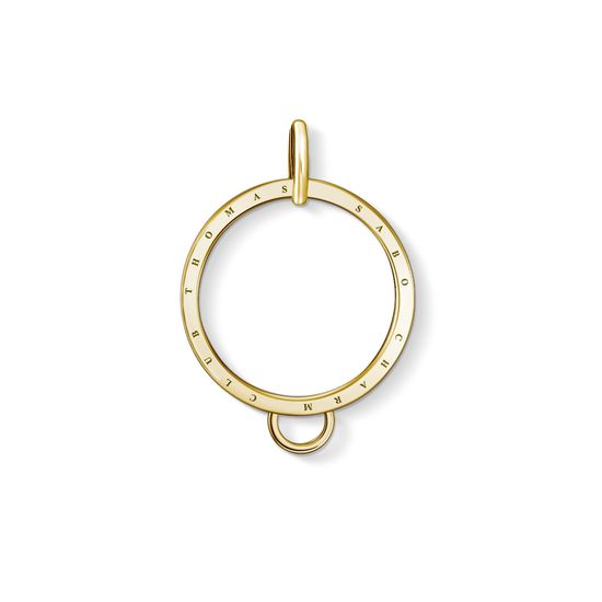 Thomas Sabo Charm Club Yellow Gold Circle Charm Carrier D - Yellow Gold