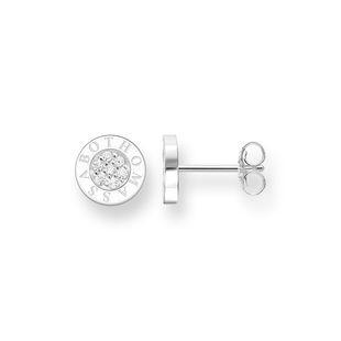 Thomas Sabo Earrings Glam And Soul Silver Zirconia Classic Studs - Silver