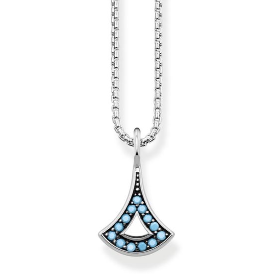 Thomas Sabo Glam and Soul Sterling Silver Asian Ornaments Necklace - Silver