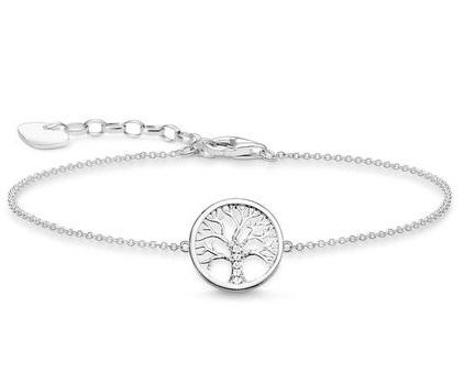 Thomas Sabo Tree of Love Sterling Silver Bracelet - Silver