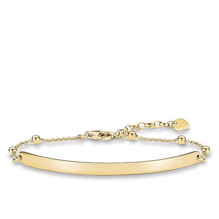 Thomas Sabo Love Bridge Yellow Gold Dots Bracelet D - Yellow Gold