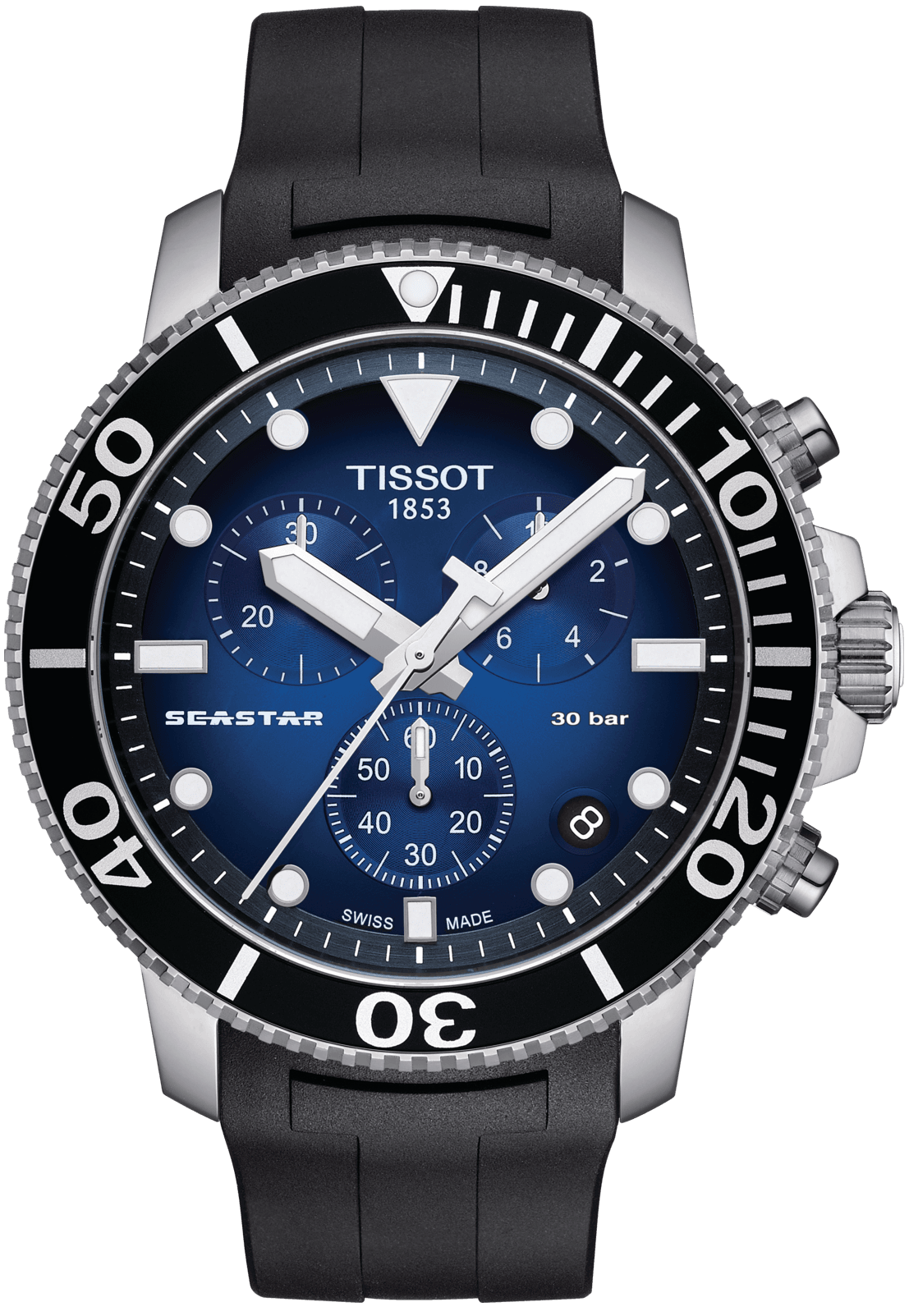Tissot Watch Seastar 1000 Quartz Chronograph - Blue