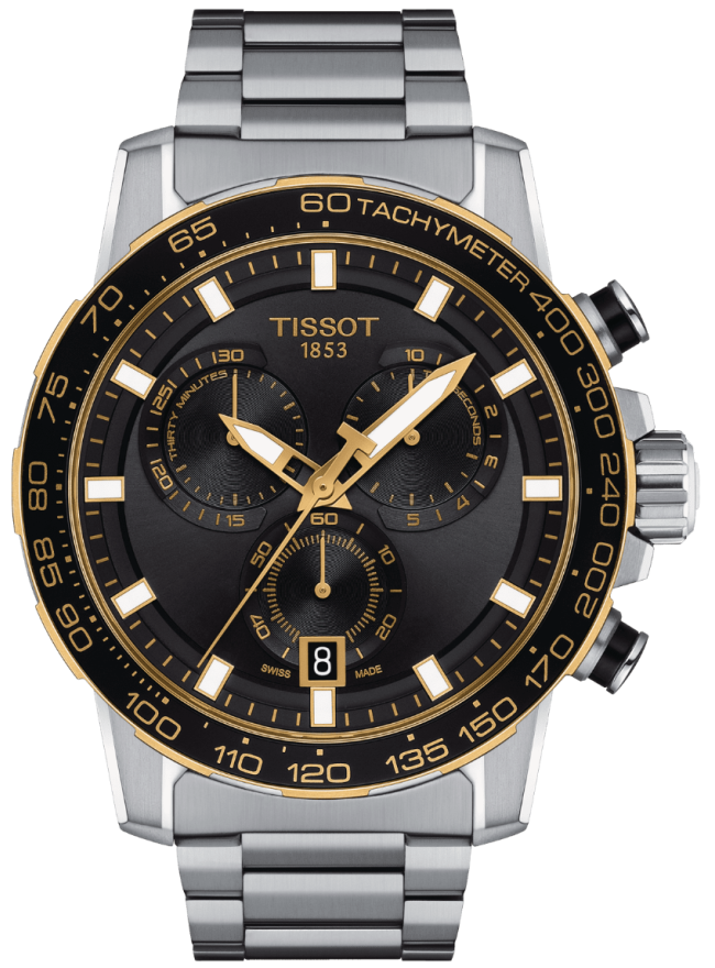 Tissot Watch Supersport Chrono Mens - Black