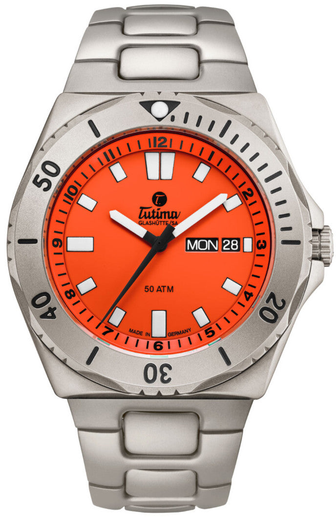 Tutima Watch M2 Seven Seas - Red