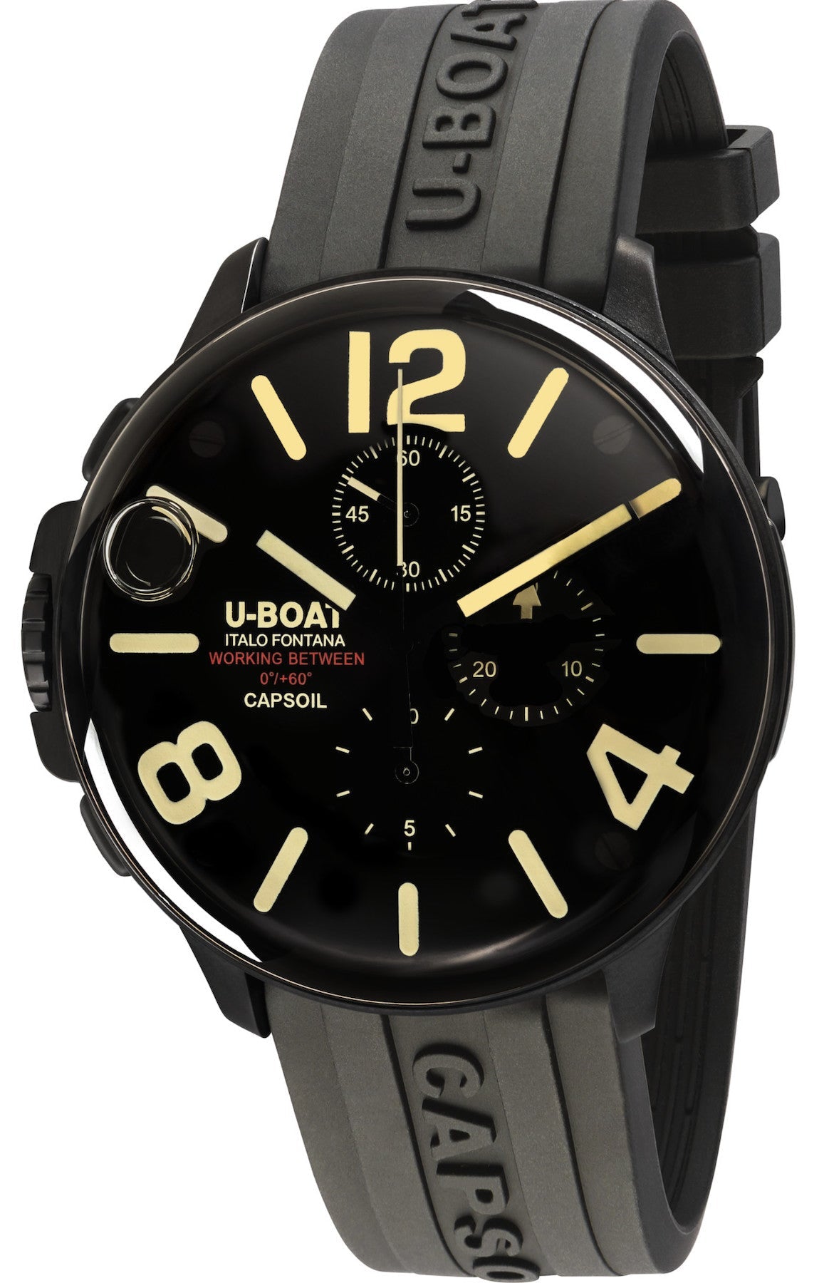 U-Boat Watch Capsoil 45 Chrono DLC - Black