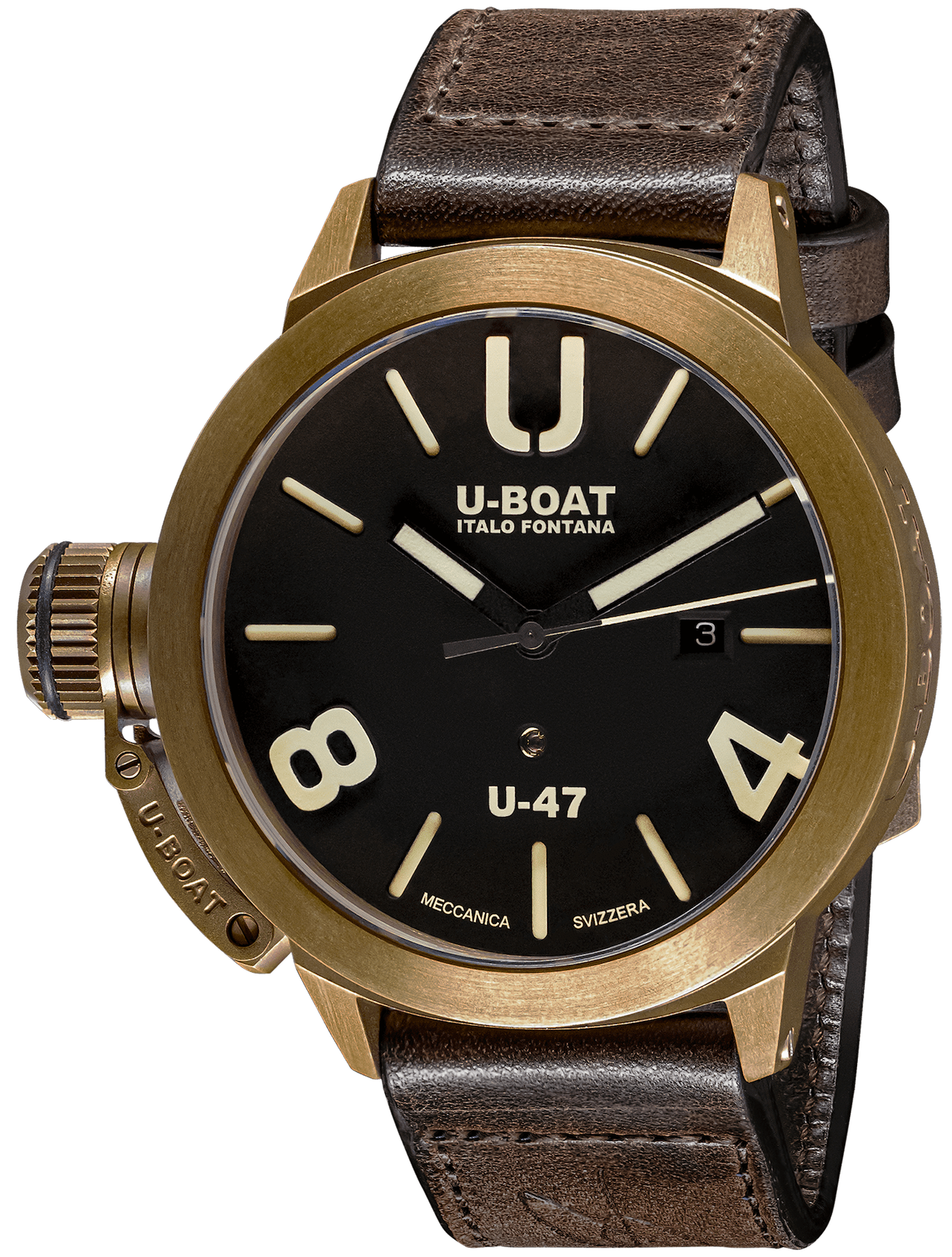 U-Boat Watch Classico U-47 Bronze - Black