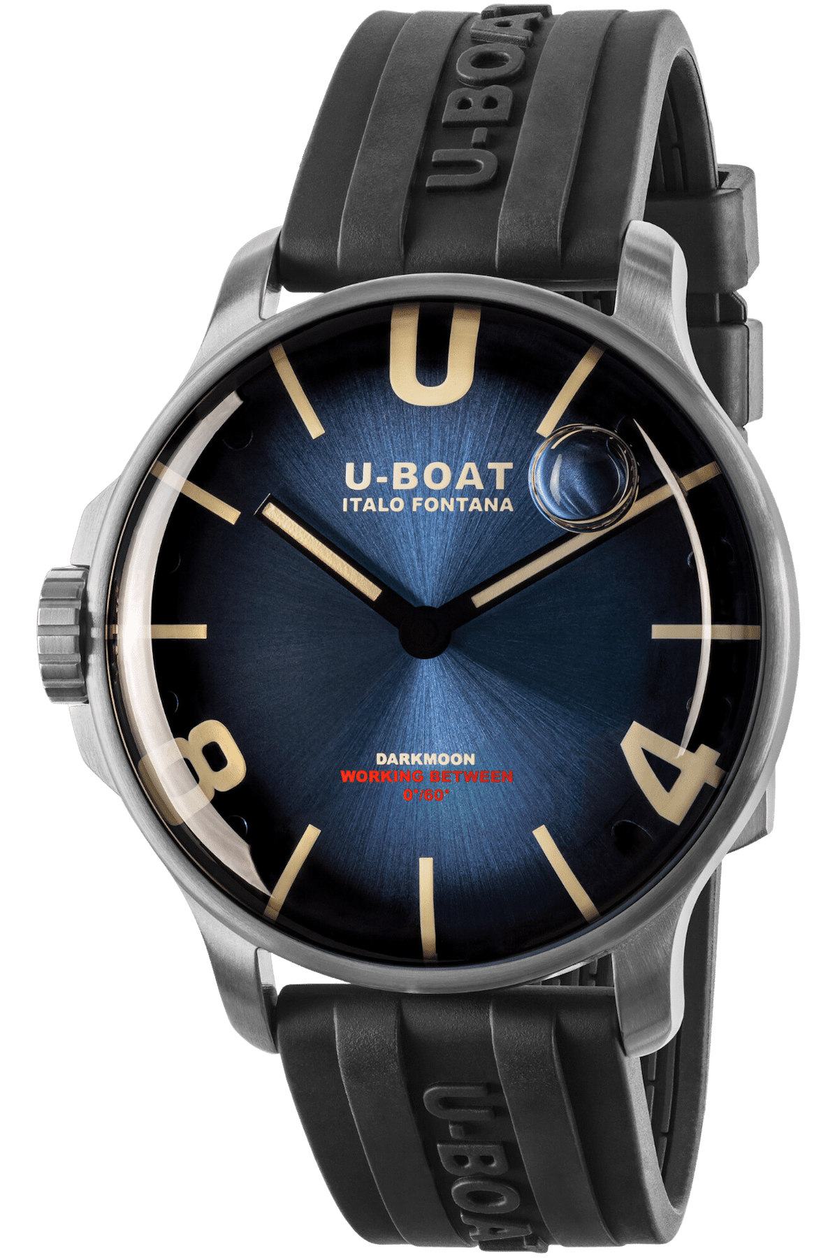 U-Boat Watch Darkmoon 44 Imperial Blue SS