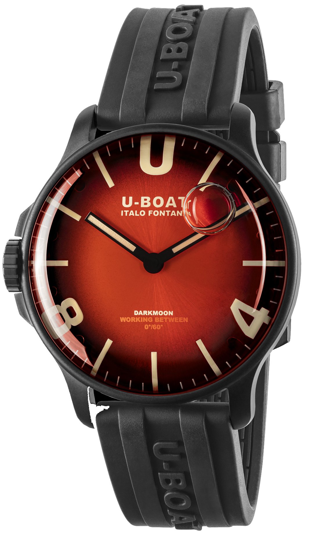 U-Boat Watch Darkmoon 44 Cardinal Red PVD
