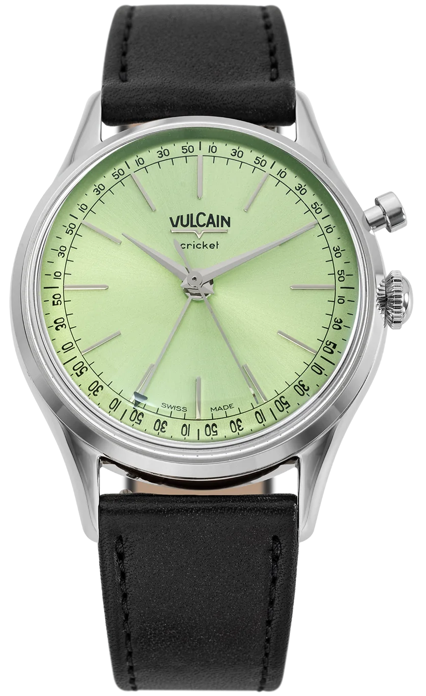 Vulcain Watch Cricket President 36mm Pistachio Green