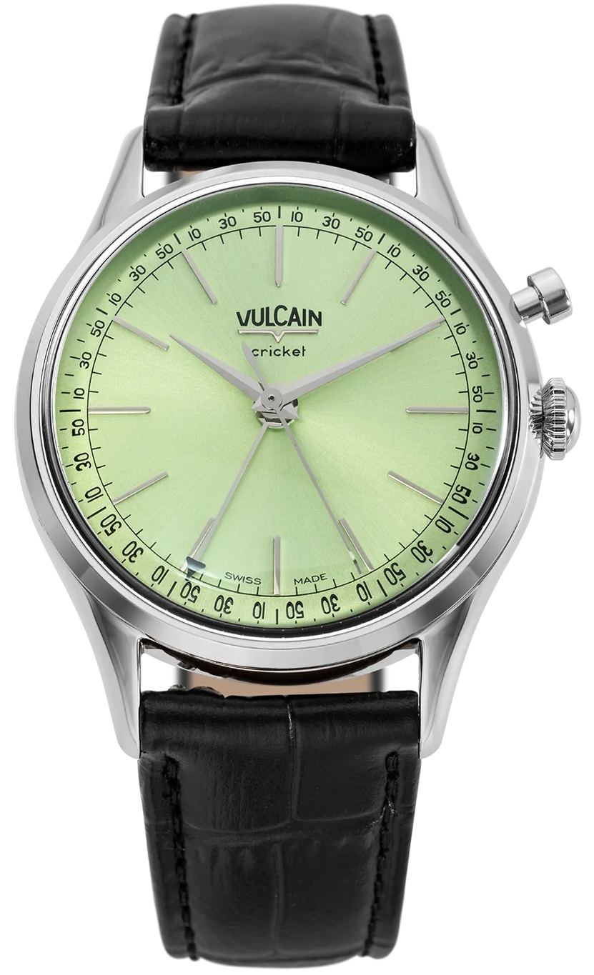 Vulcain Watch Cricket President 39mm Pistachio Green