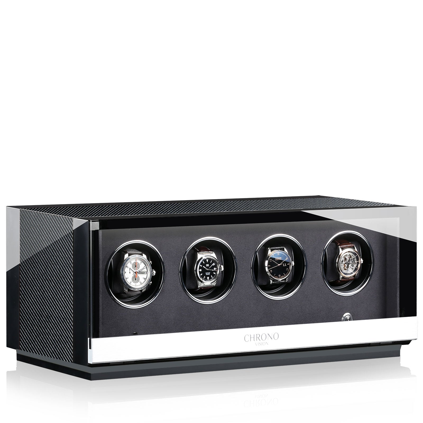 Chronovision Watch Winder Ambiance IV Carbon Black High Gloss