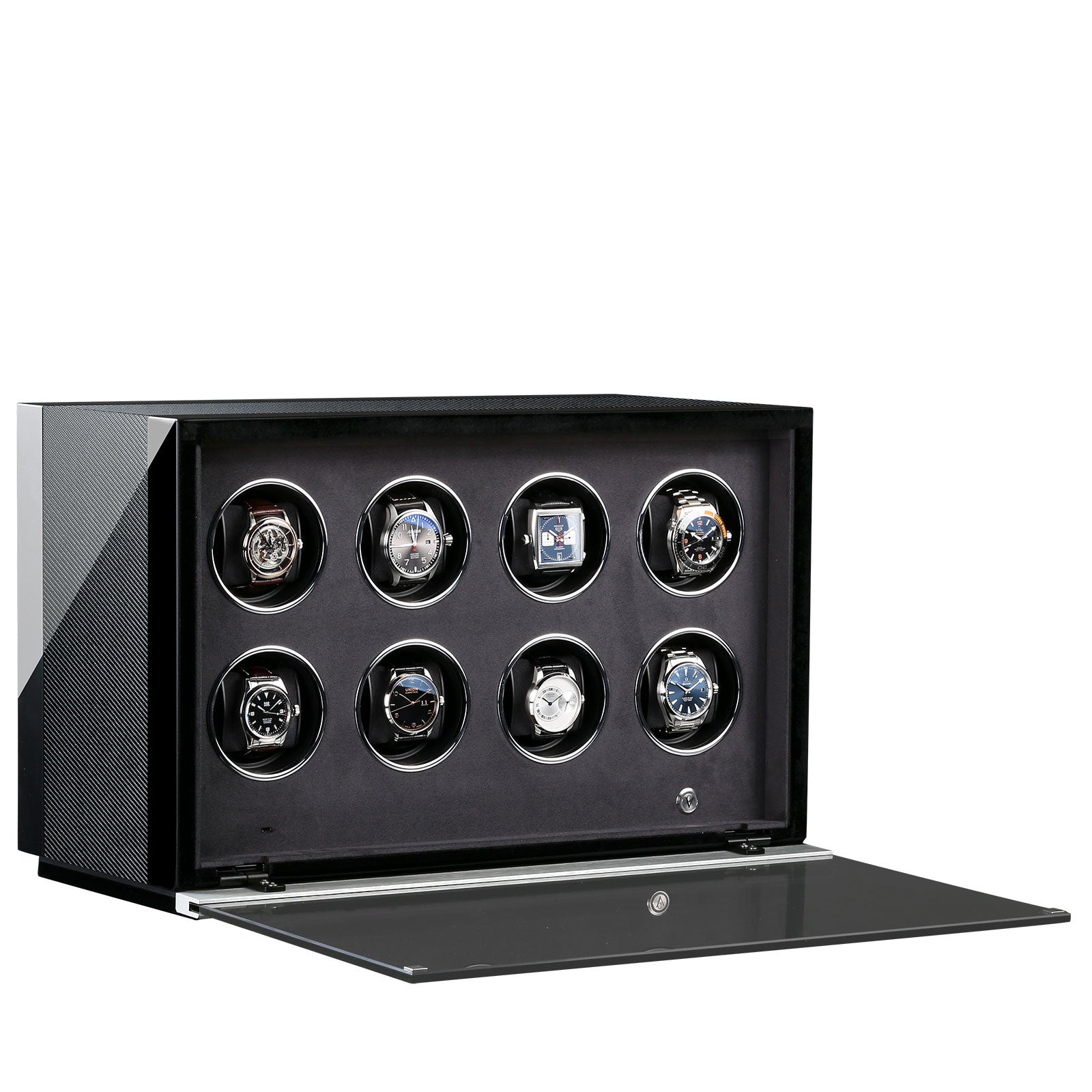 Chronovision Watch Winder Ambiance VIII Carbon Black High Gloss - Black