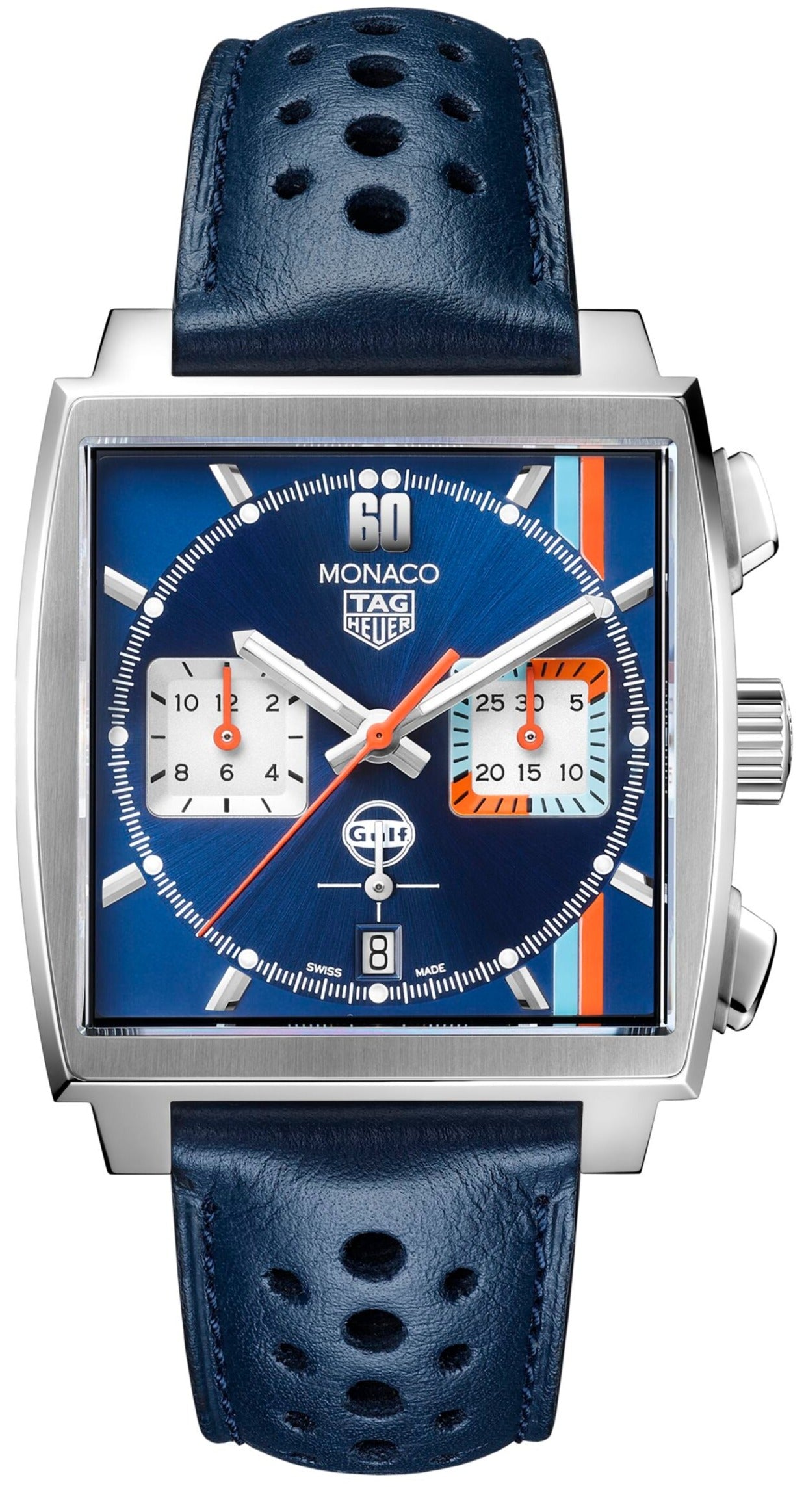 TAG Heuer Watch Monaco Gulf Heuer 02 Special Edition - Blue