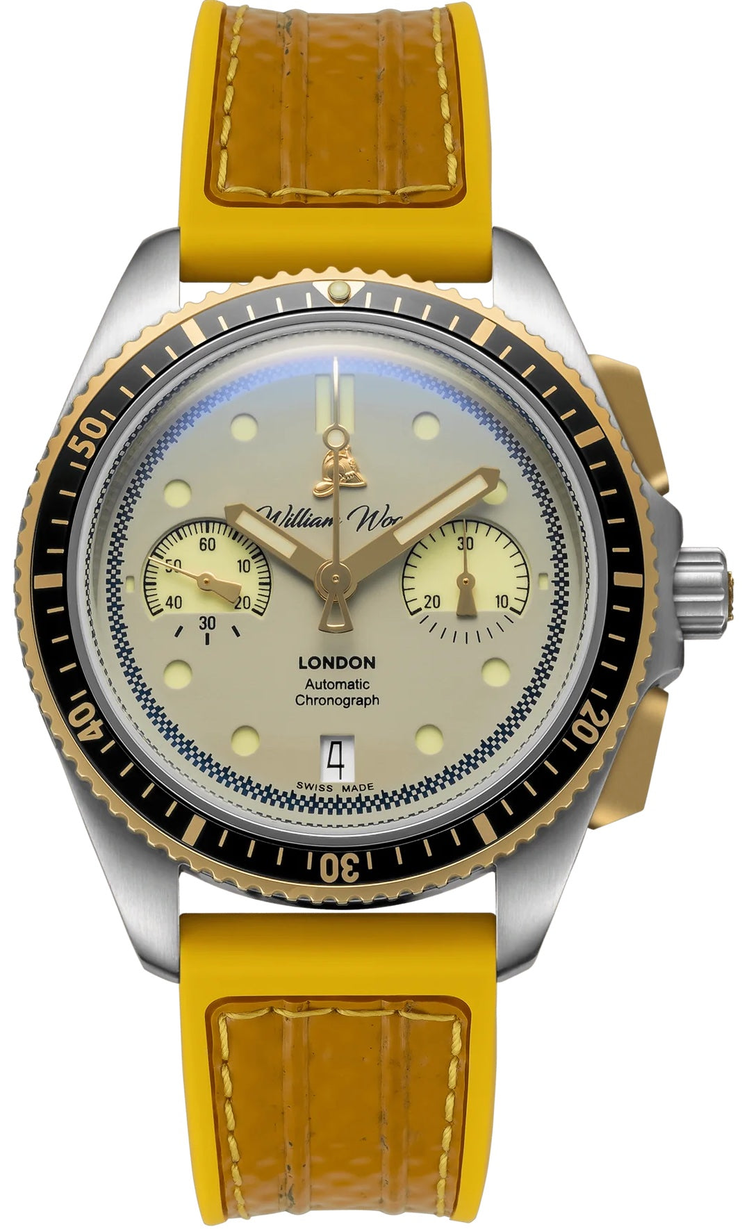 William Wood Watch Triumph Fuel Yellow Fire Hose