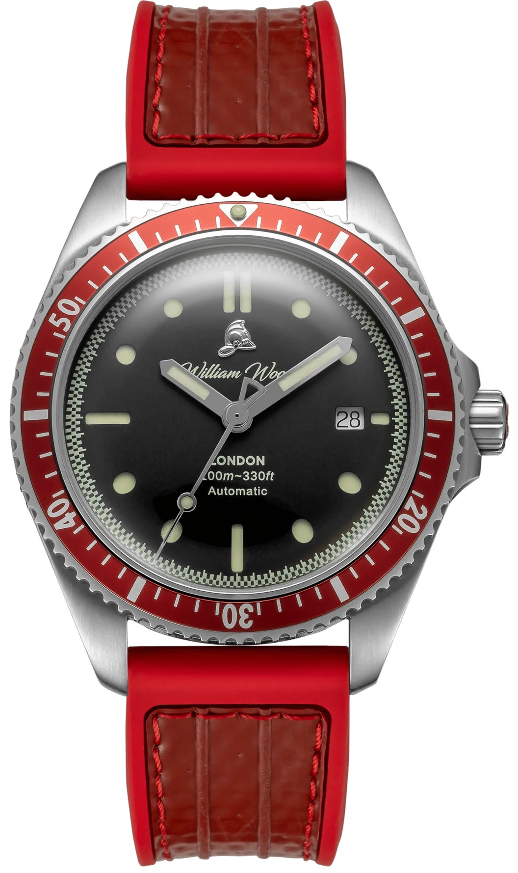 William Wood Watch Valiant Red Fire Hose