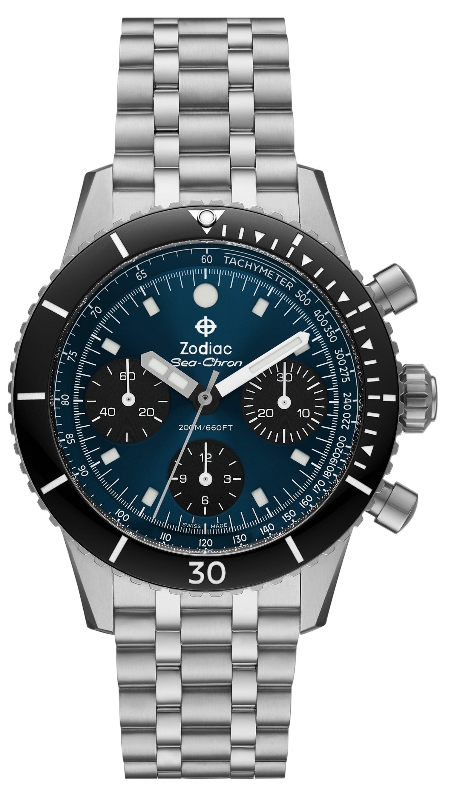 Zodiac Watch Sea-Chron Blue