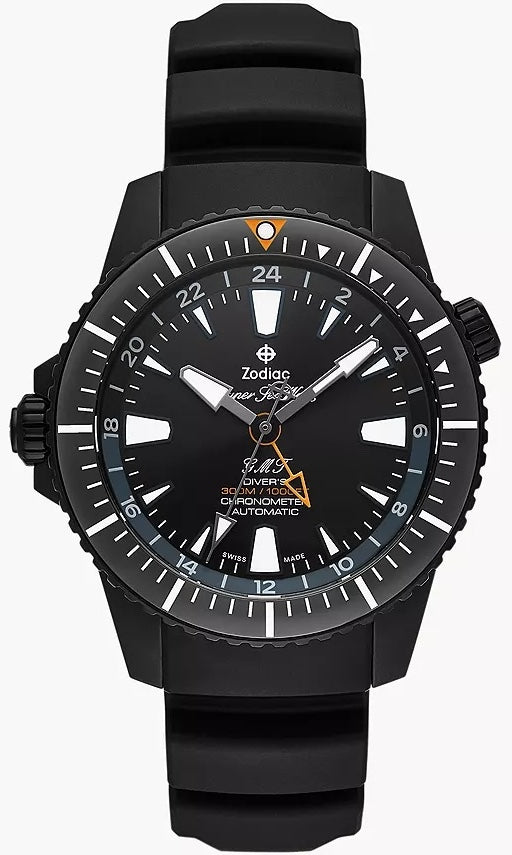 Zodiac Watch Super Sea Wolf Pro Diver GMT Limited Edition