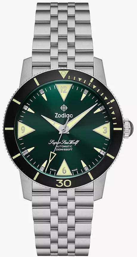 Zodiac Watch Super Sea Wolf Skin Diver