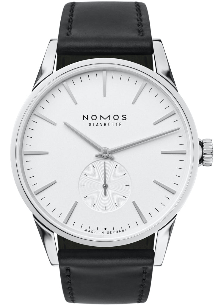 Nomos Glashutte Watch Zurich Sapphire Crystal - White