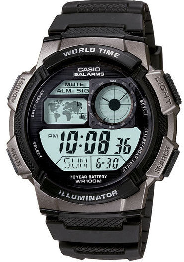 Casio Watch Illuminator Alarm