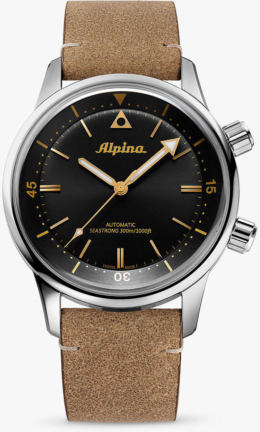 Alpina Watch Seastrong Diver 300 Mens - Black