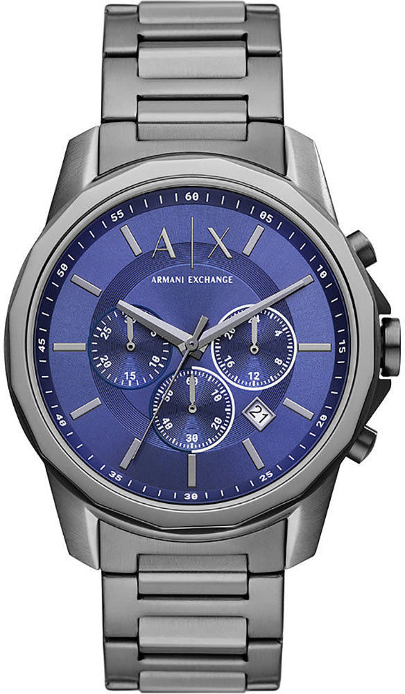 Armani Exchange Watch Banks Mens - Blue