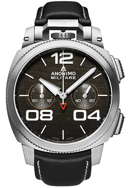 Anonimo Watch Militare Classic Chrono Mens - Black