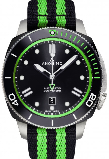 Anonimo Watch Nautilo Mens - Black