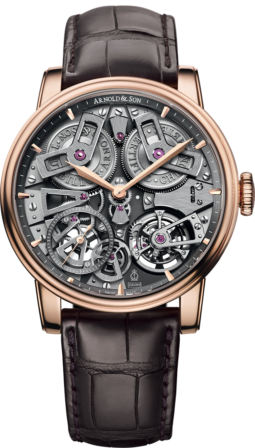 Arnold & Son Watch Tourbillon Chronometer 36 Nac - Grey