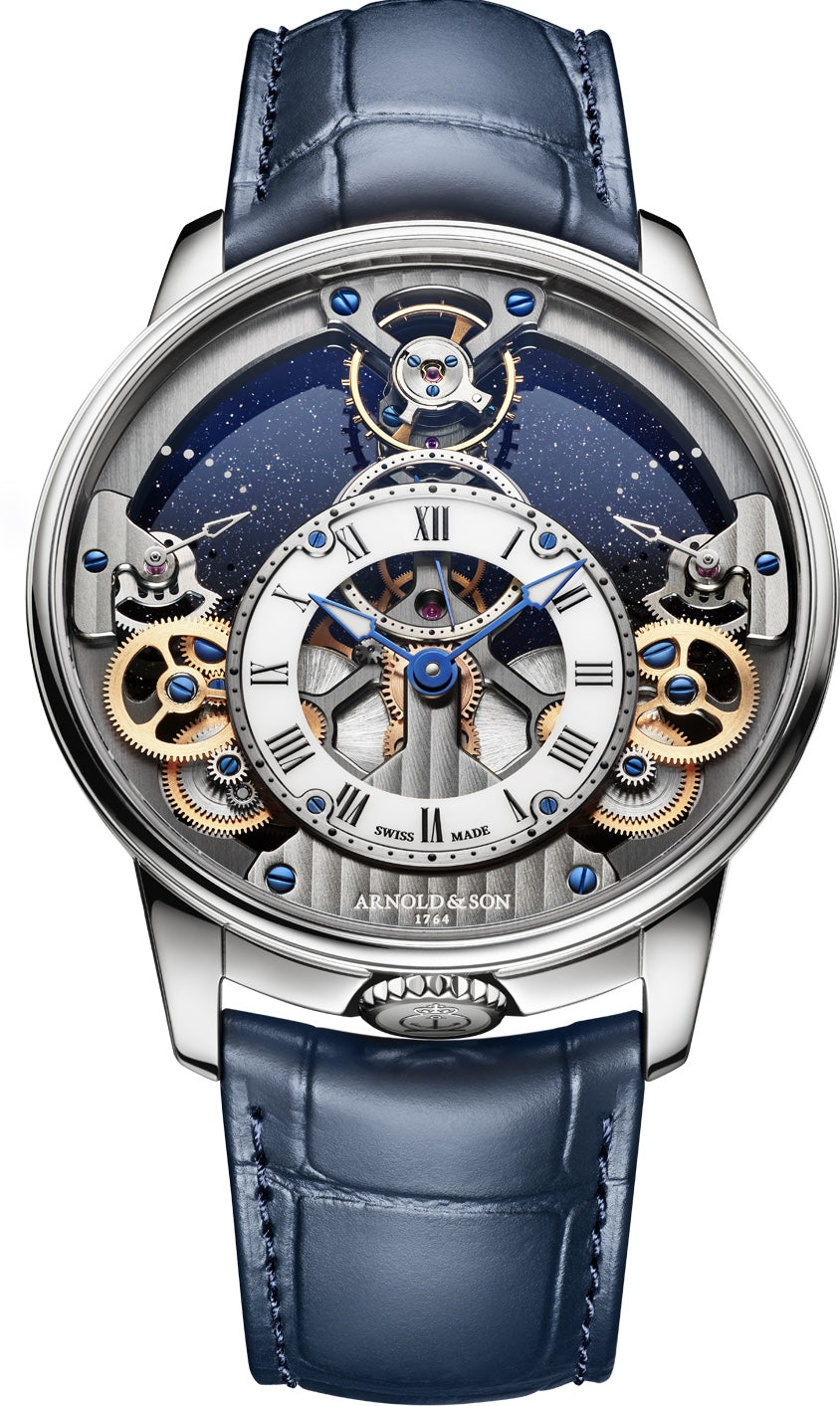 Arnold & Son Watch Time Pyramid 42.5 Platinum