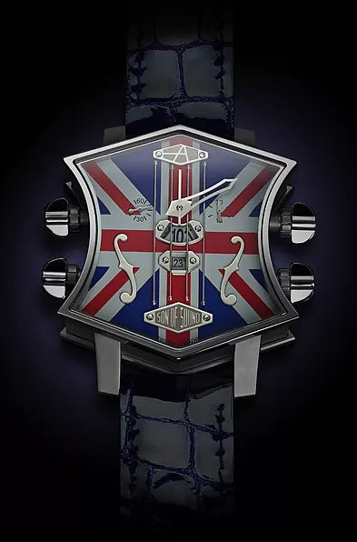 ArtyA Watch Son of Sound Guitar Union Jack Limited Edition - Silver