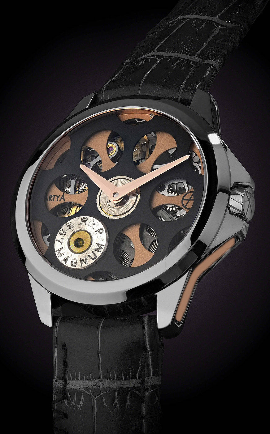 ArtyA Watch Son of a Gun Russian Roulette Python Limited Edition - Black